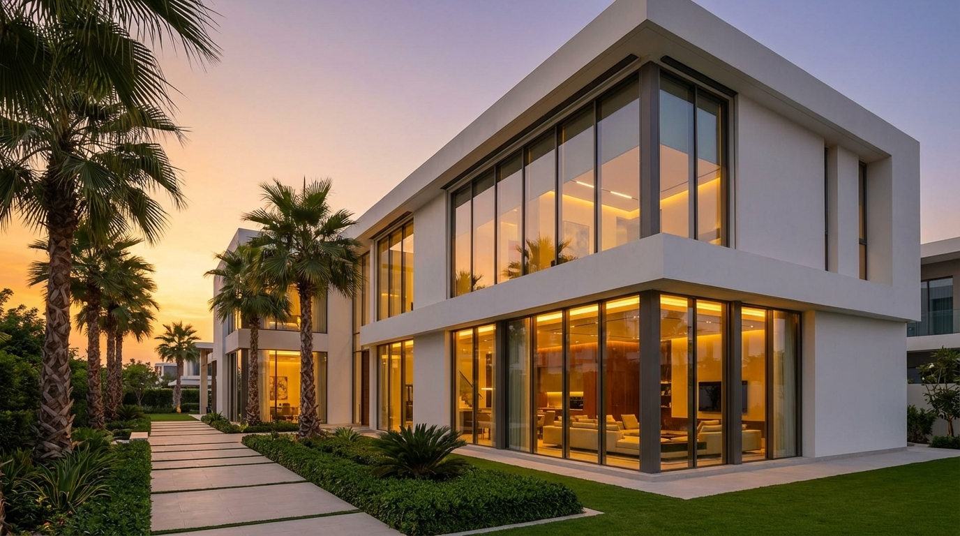 Luxury Dubai villa with smart home automation