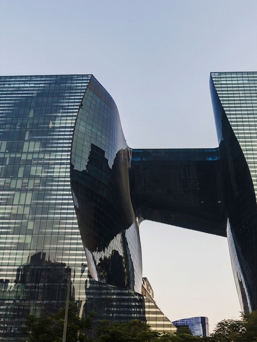 The Opus building in Business Bay, Dubai