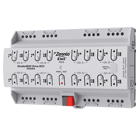 Zennio shutter actuator