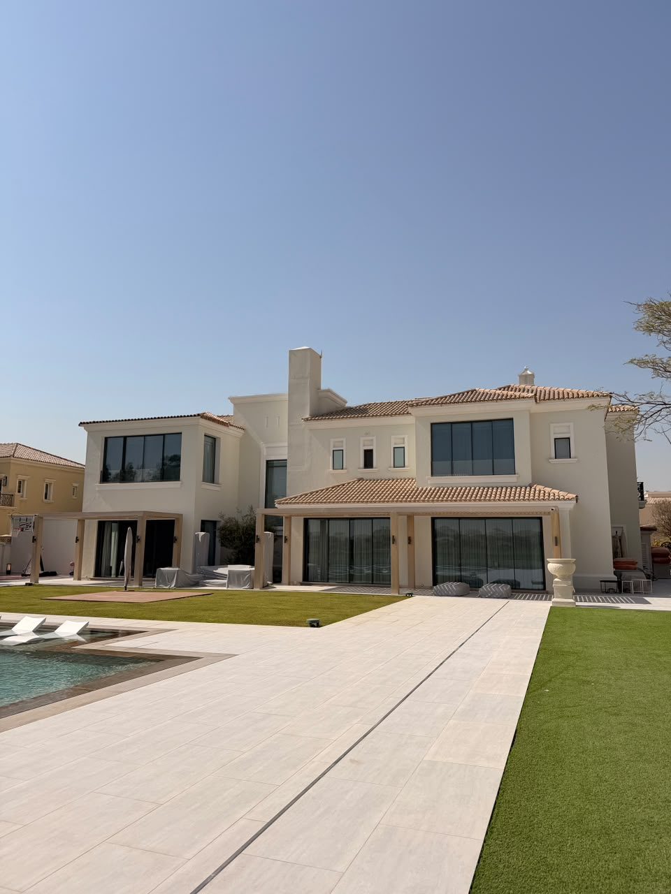 Exterior of the Polo Homes villa, Arabian Ranches